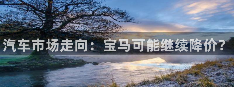 电子游戏威廉希尔(williamhill)：汽车市场走向：宝马可能继续降价？