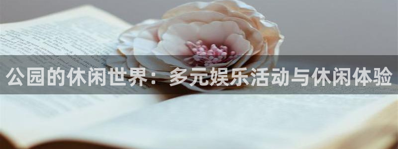 南宫威廉希尔(williamhill)官网版：公园的休闲世界：多元娱乐活动与休闲体验
