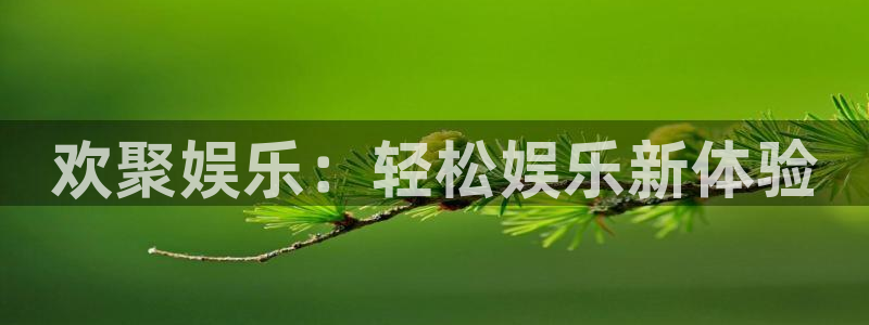 壹号大舞台入口：欢聚娱乐：轻松娱乐新体验